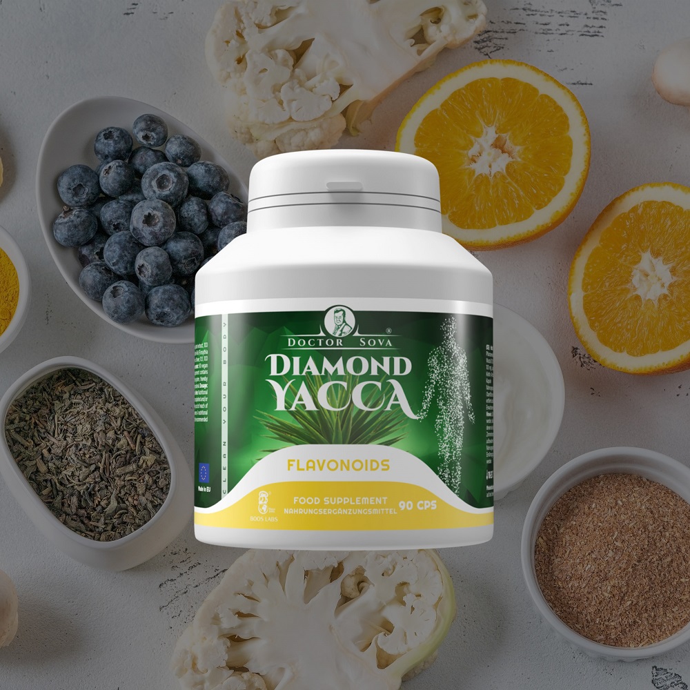 diamond yacca flavonoids benefits immune system